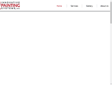 Tablet Screenshot of innovativepaintingco.com